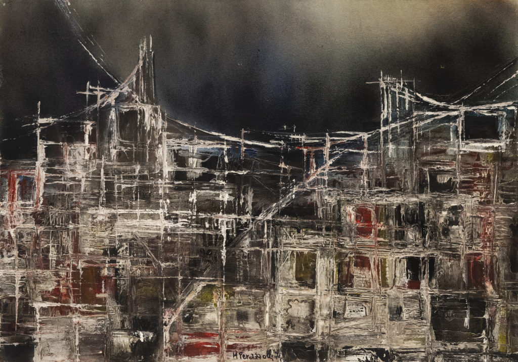 Visione corografica di notte, 1974