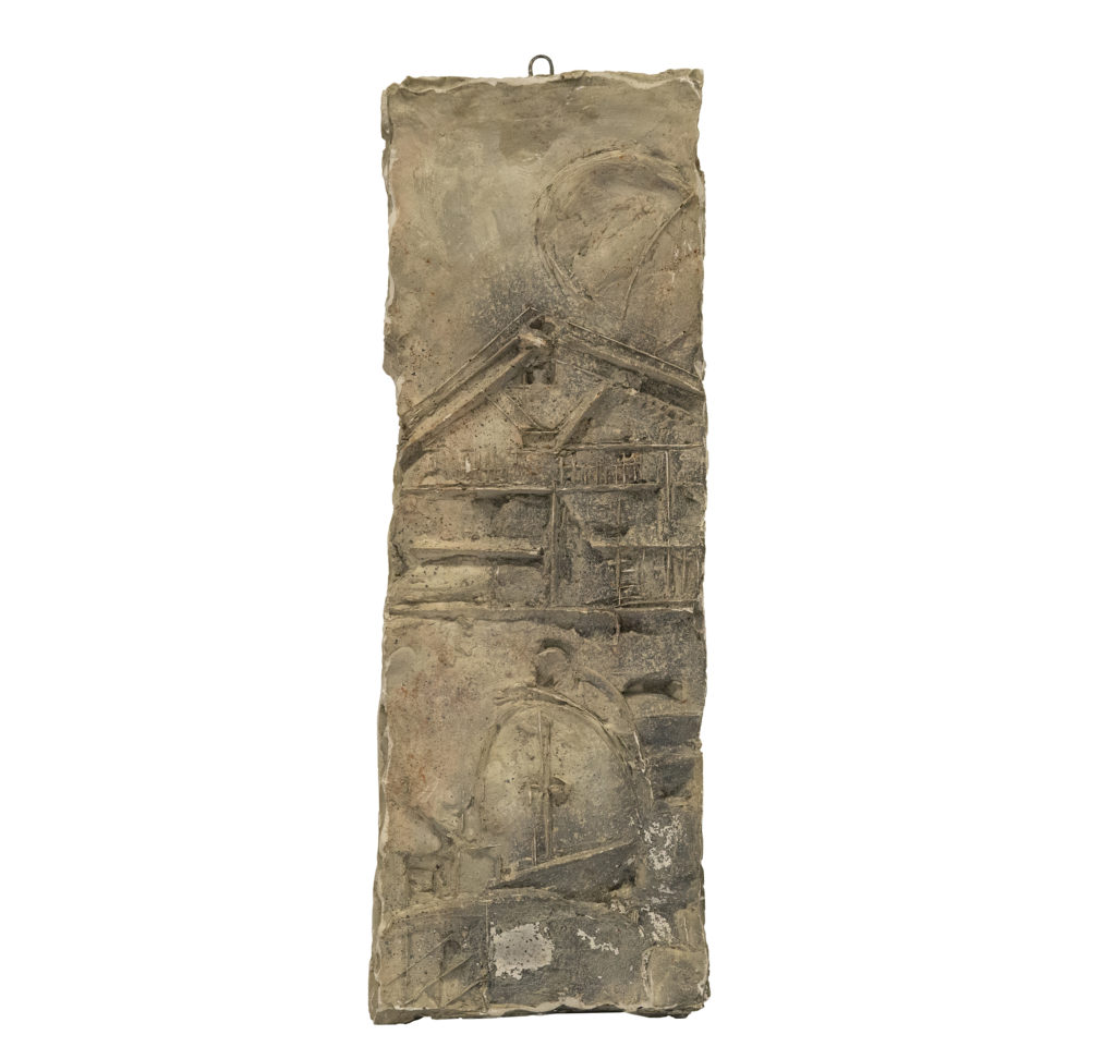 Senza titolo, 1976, gesso, 40x12 cm